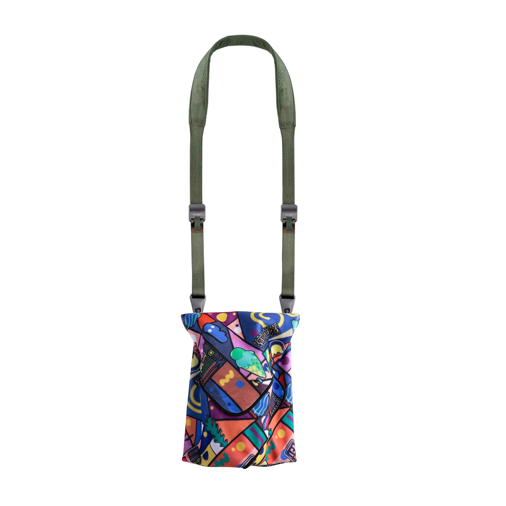 PGYTECH Camera Shoulder Strap (green) + Camera Protective Wrap (Artist)