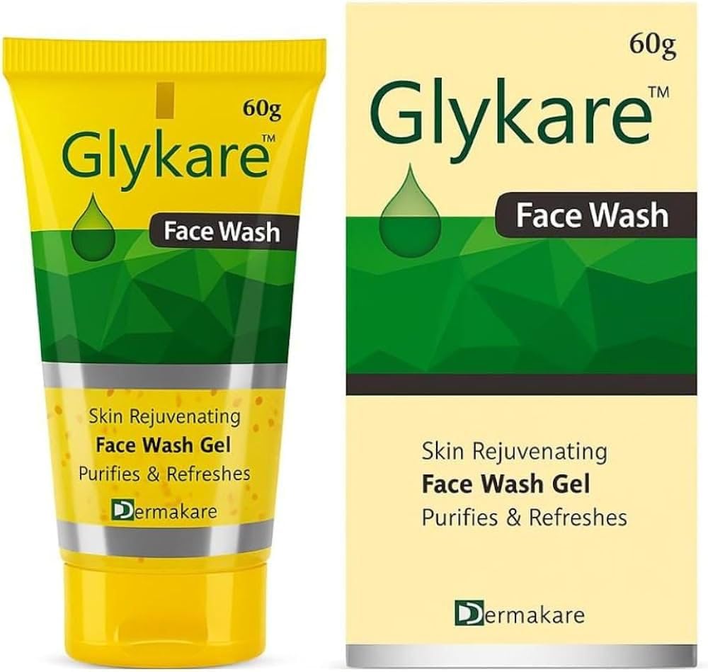 Glykare Face Wash Gel with Glycolic Acid, Vitamin E & Aloe Vera | Deep Cleansing & Exfoliating Formula for Glowing Skin | Controls Oil, Acne & Pimples | Suitable for All Skin Types- 60gm-picture-15