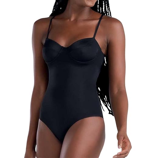 Maiô Meia Taça Proteção UV50+ Dry Fast Feminino She by Mash Adulto