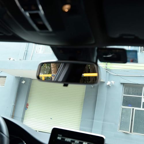 Miniatura 5 de YIWANG Marco de espejo retrovisor interior cromado ABS para Mercedes Benz CLA GLA A B Clase W176 W246