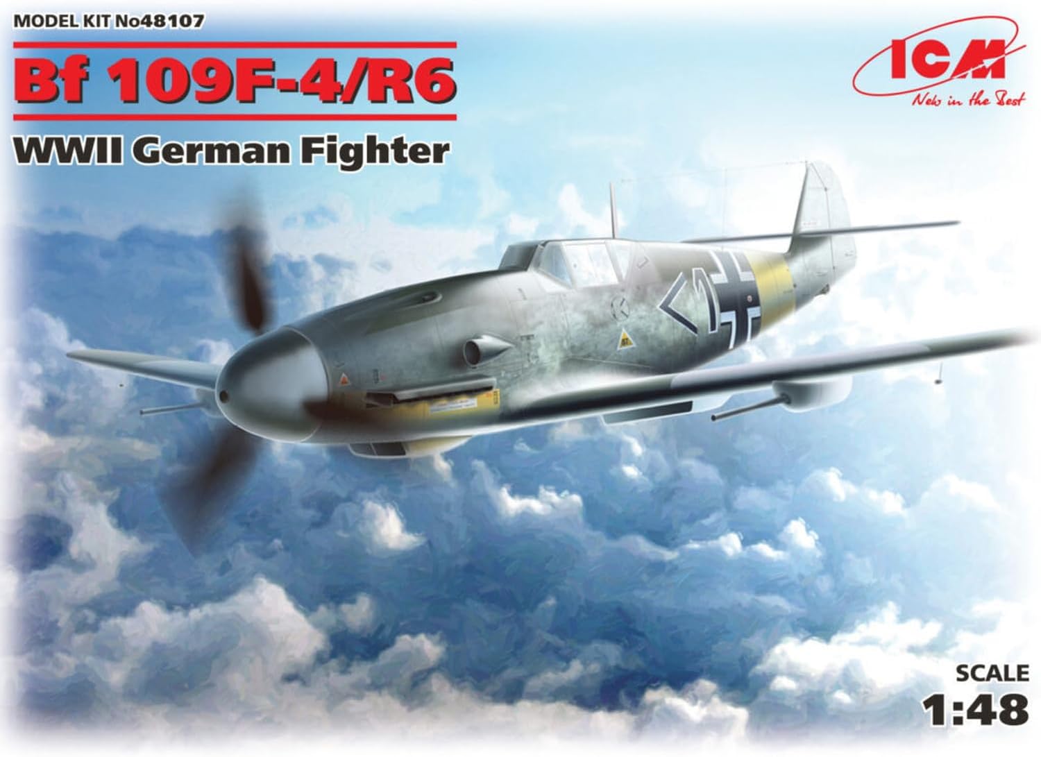 ICM Models BF 109F-4/R6 Building Kit