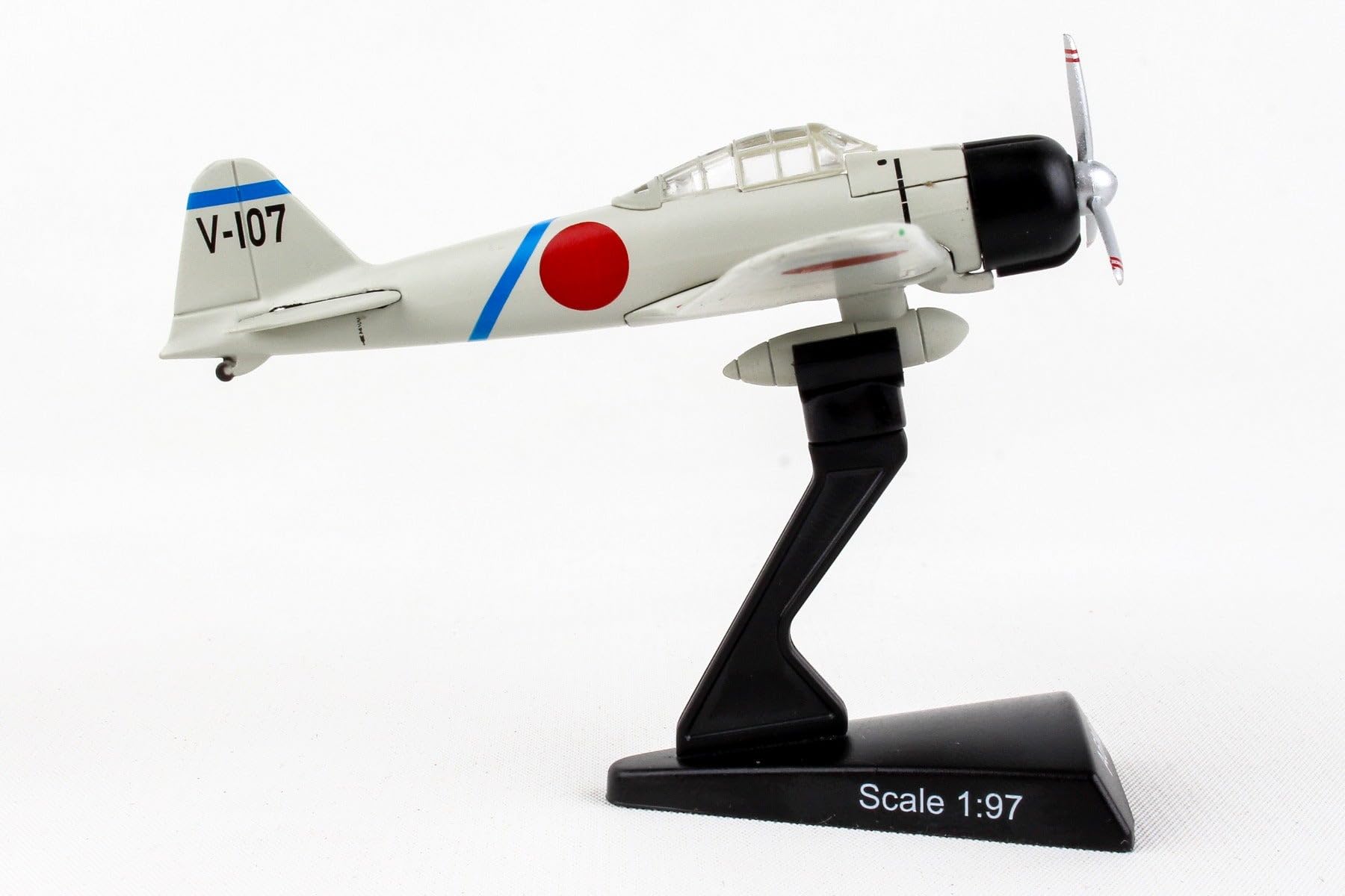 零式艦上戦闘機21型 坂井三郎乗機リアルモーターライズ完成品 零式艦上戦闘機21型 坂井三郎搭乗機リアルモーターライズ完成品