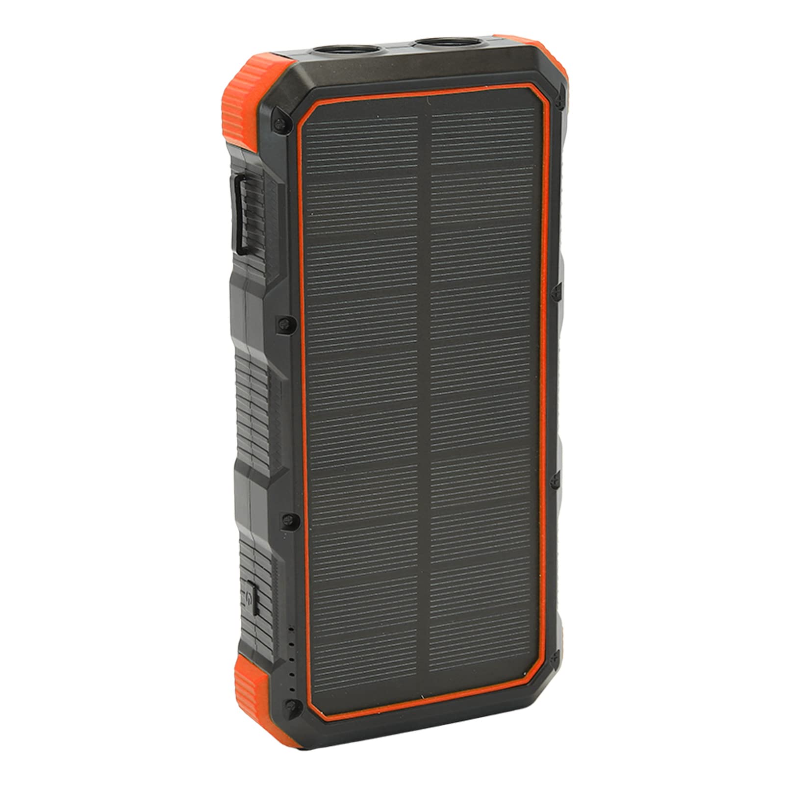 Cargador Solar, Cargador de Carga Rápido del Banco de la Energía Solar del ABS 36800mAh 5V 3A con la Luz del LED para Al Aire Libre (Orange)