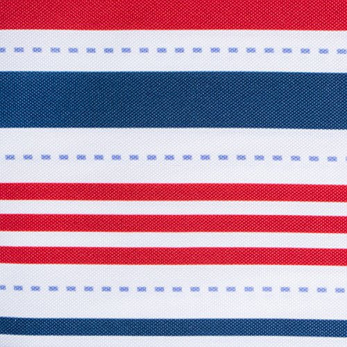 DII-Patriotic-Stripes-Tabletop-Collection-Stain-Resistant-Waterproof-Napkin-Set-20×20-Red-White-Blue-6-Count DII Patriotic Stripes Tabletop Collection Stain Resistant Waterproof Napkin Set 20×20 Red White Blue 6 Count