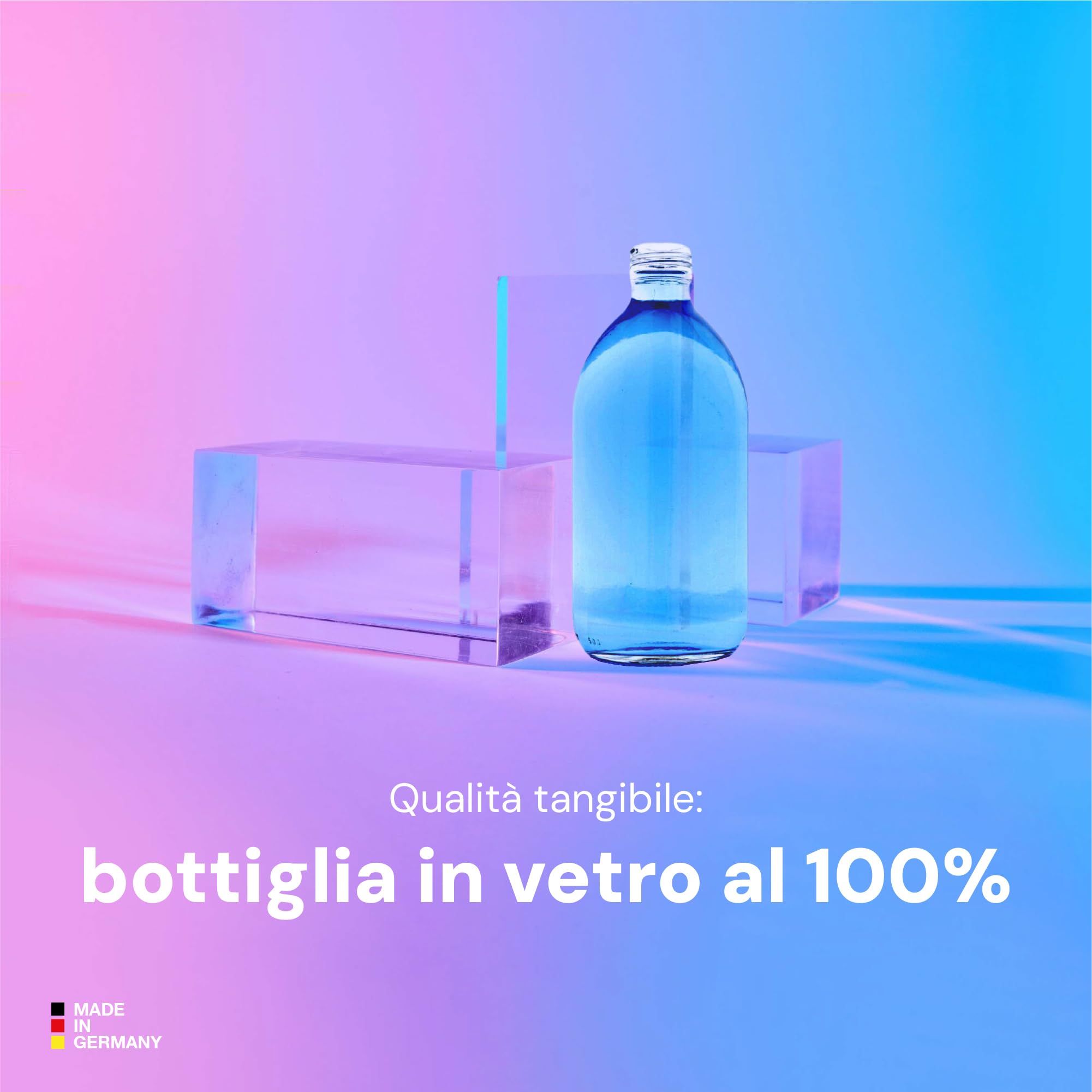 IMPROIC Collutorio per impianti dentali (confezione da 4) | Con acido ialuronico, fluoro e sostanze naturali funzionali | Protegge denti e impianti dentali rilevati dall'infiammazione
