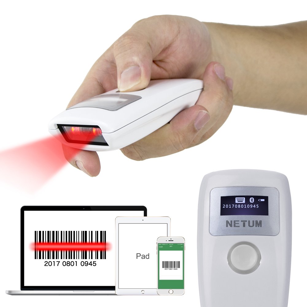 NETUM NT-Z3S Bluetooth CCD Barcode Scanner Wireless kabelloser Handscanner USB für Android IOS IPAD MAC
