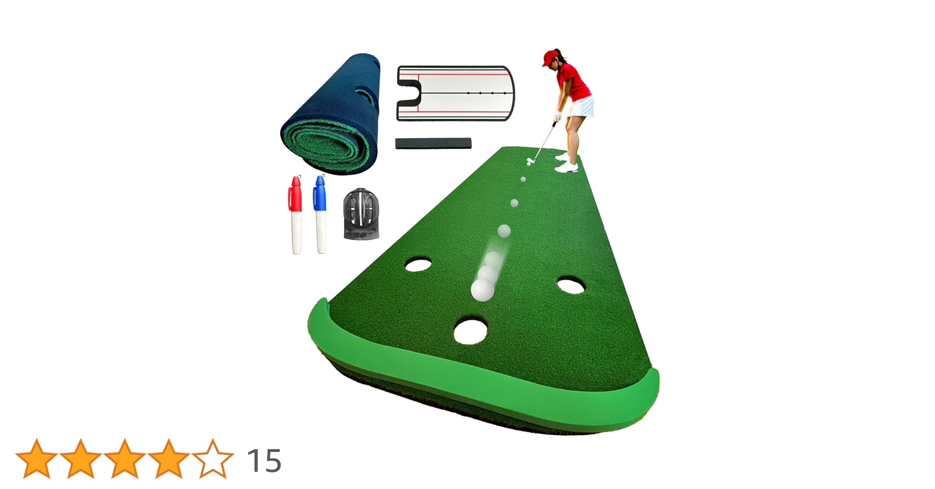 LINOLUNA パターマット PGAプロ監修 1m x 3m Amazon | パターマット 【PGAプロ監修】 大型 大きい 1mx 3m