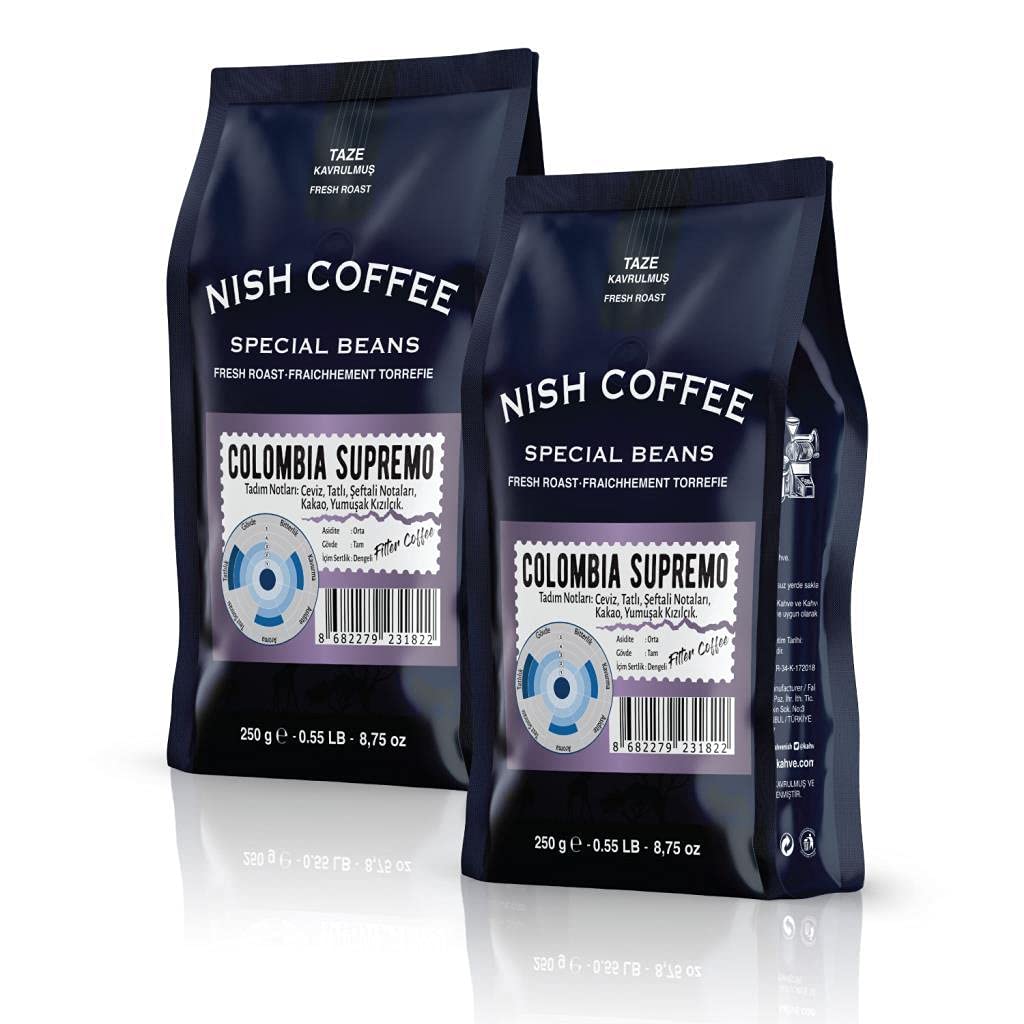 Nish Filtre Kahve Colombia 2x250 gr