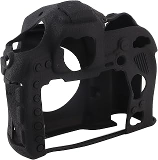 Capa protetora de corpo de câmera, capa protetora de corpo leve e precisa de silicone para câmera D850