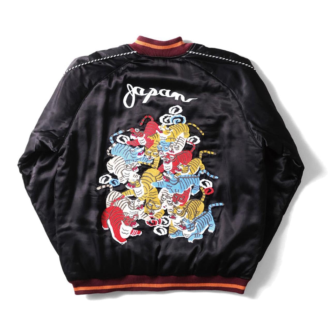 Amazon | (ヒューストン)HOUSTON レーヨンサテンスカジャン「HUNDRED