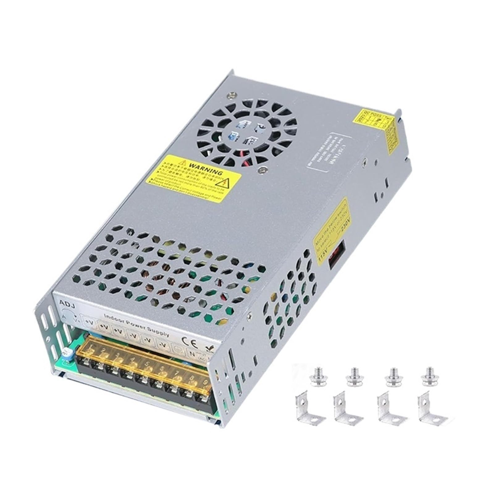 JJKKOZVQF 48V 12.5A 600W Power Supply Adapter 110V AC To 48V DC Converter Power Supply