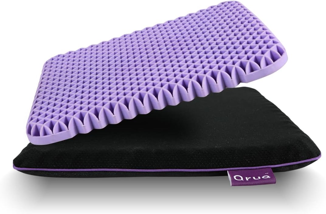 Purple Pressure Relief Seat Cushion for Long Sitting on
