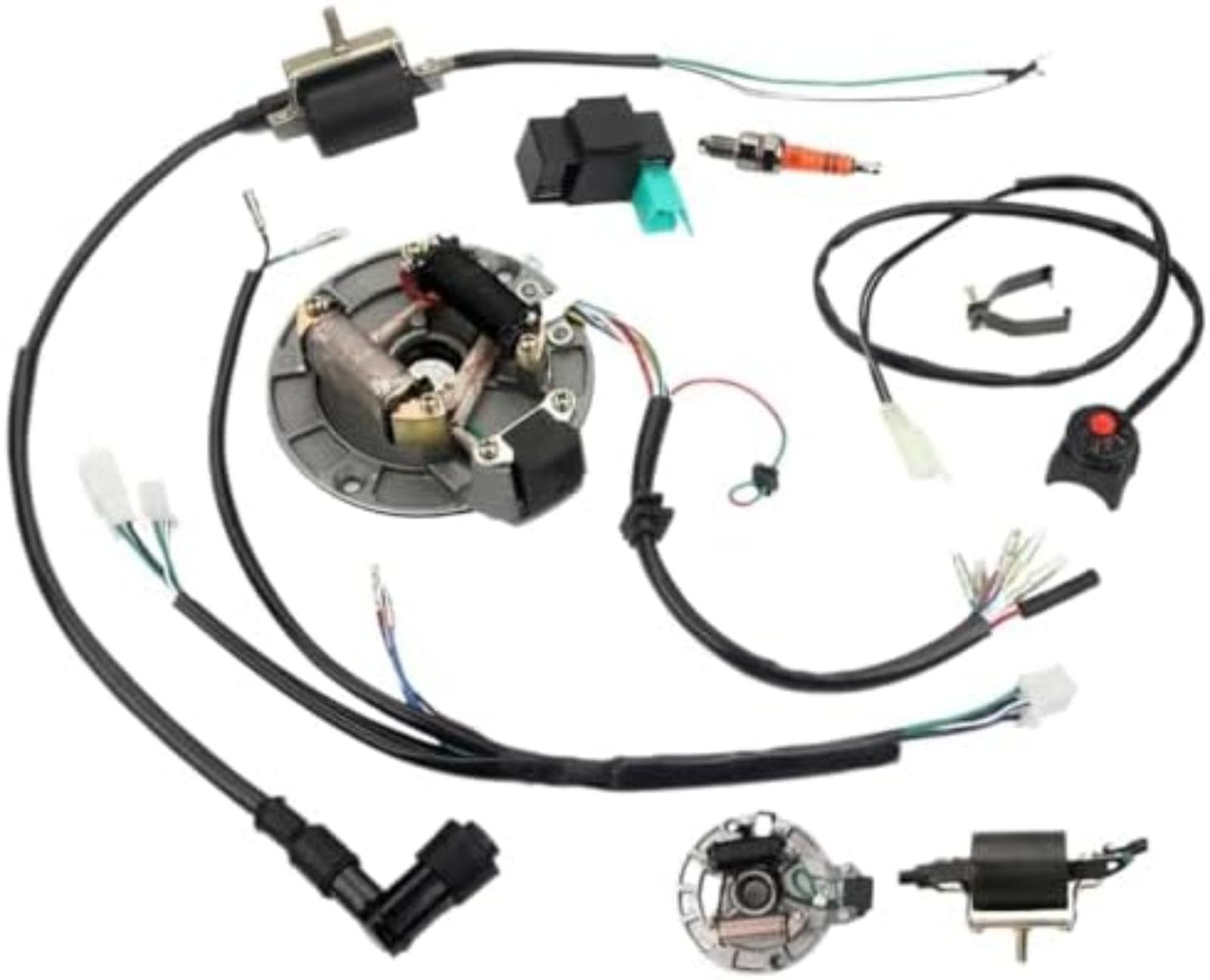 Zestaw 6 sztuk cewek zapłonowych 30520R70A01, 30520R70S01, 30520RN0A01, Uf-624, do modeli MDX, ZDX 3,7 l, RDX oraz dla Ridgeline 3,5 l Cewka zapłonowa samochodu Cewka zapłonowa samochodu