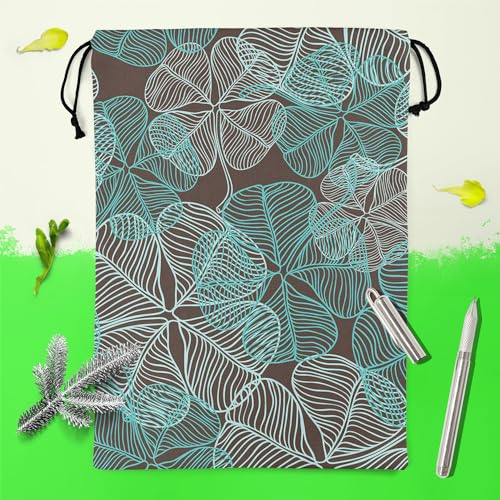 Image of ArtzFolio Clover | Reusable Sack Bag | Bag for Gym, Storage, Vegetable & Travel