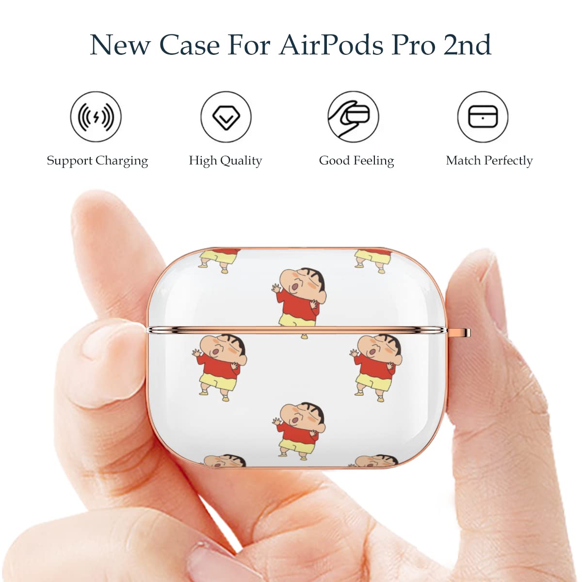 Amazon | airpods pro2 ケース クレヨンしんちゃん イヤホン