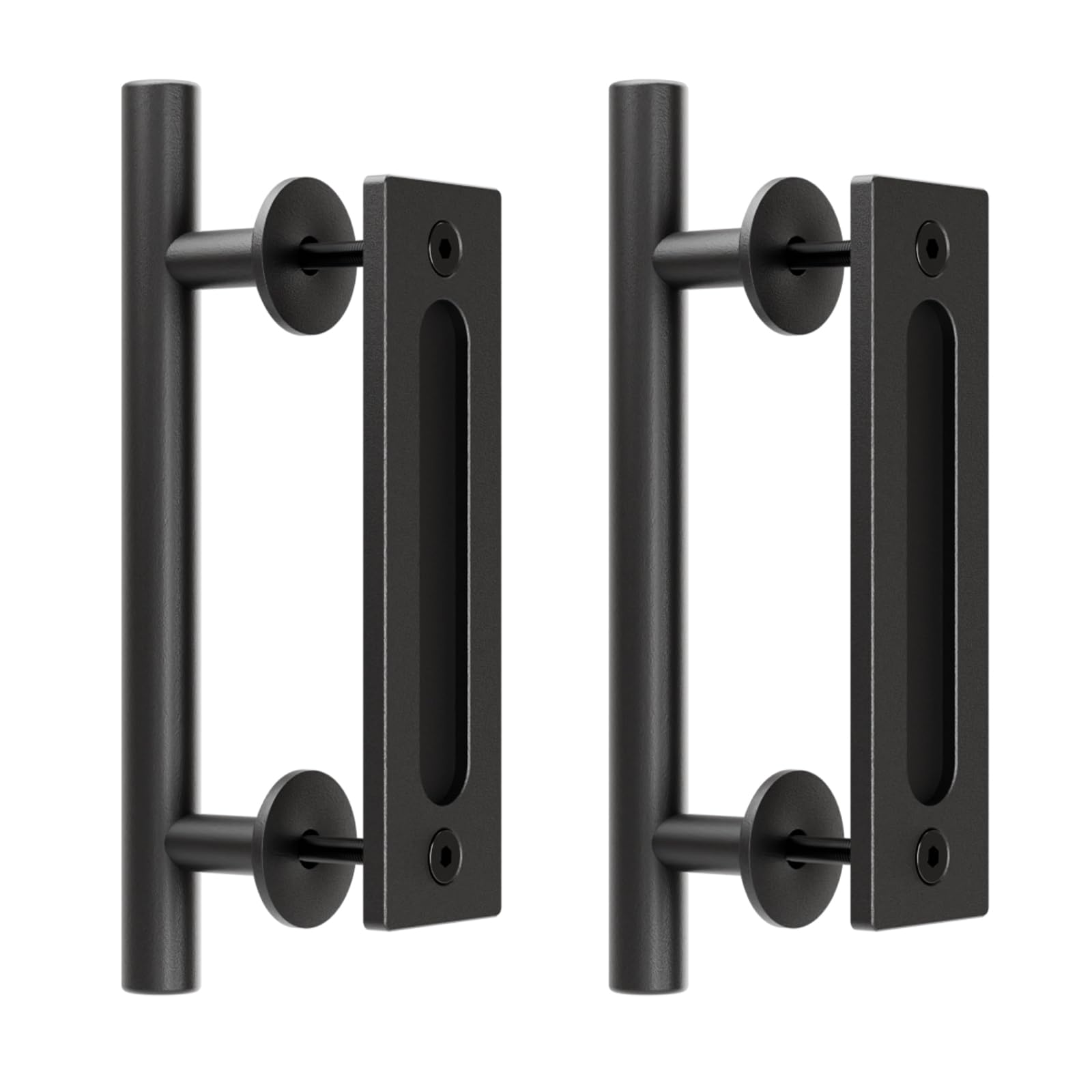 Modern Sliding Barn Door Handles - 2 Pack -1 Modern Sliding Barn Door Handles - 2 Pack -1