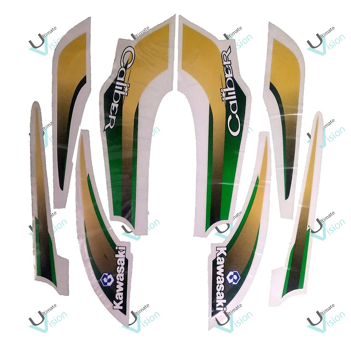 Bike Body Multi-Color Fancy Decals kit Stickers for Caliber 03 a-image-26