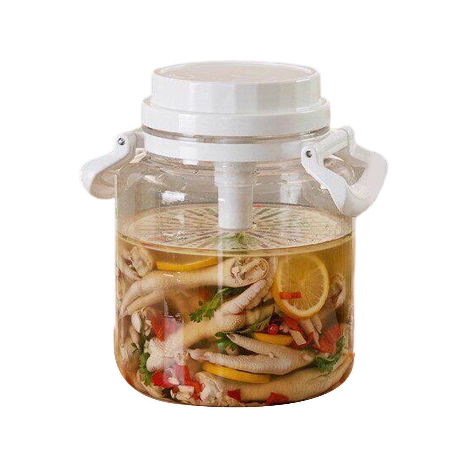 Limtula Kitchen Storage Container for Pickle Fermented Foods and Dry Ingredients in Materials Preserve Making Container