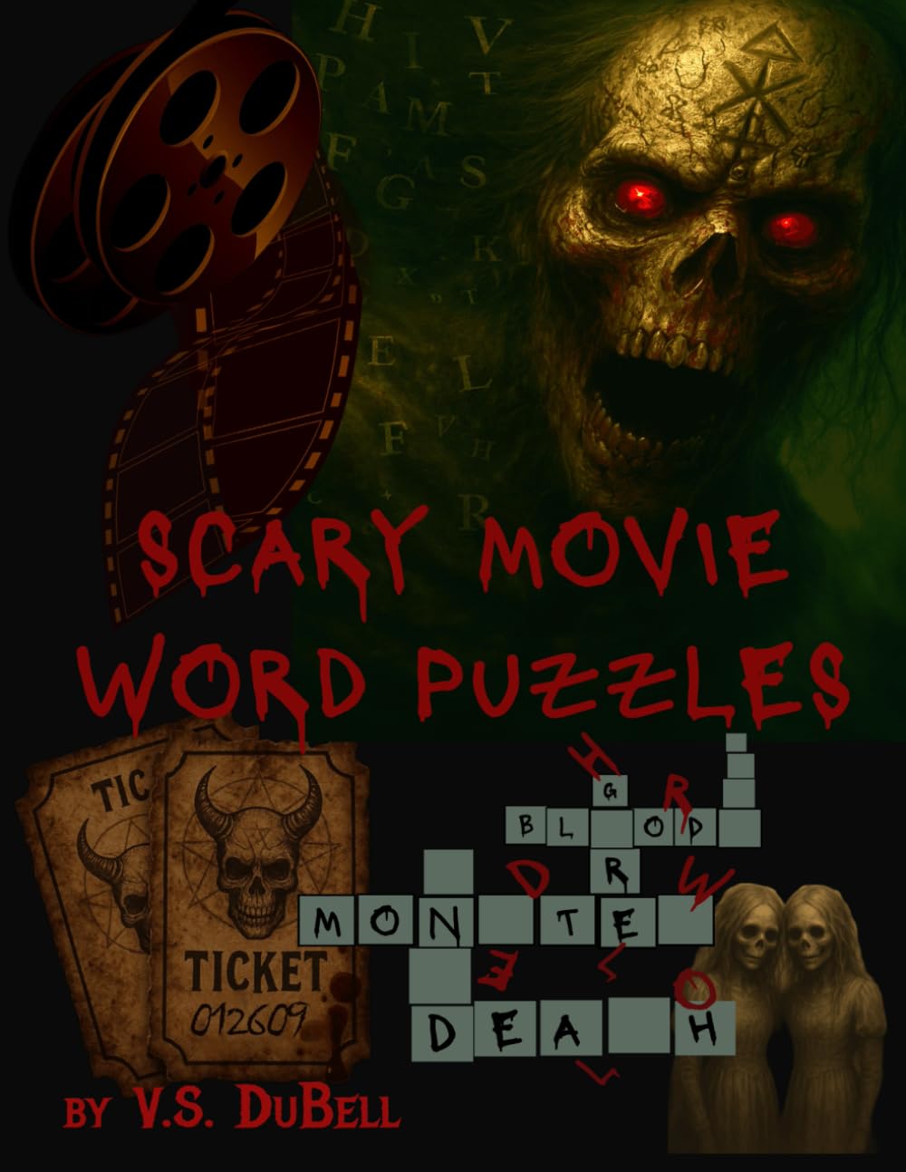 Scary Movie Word Puzzles