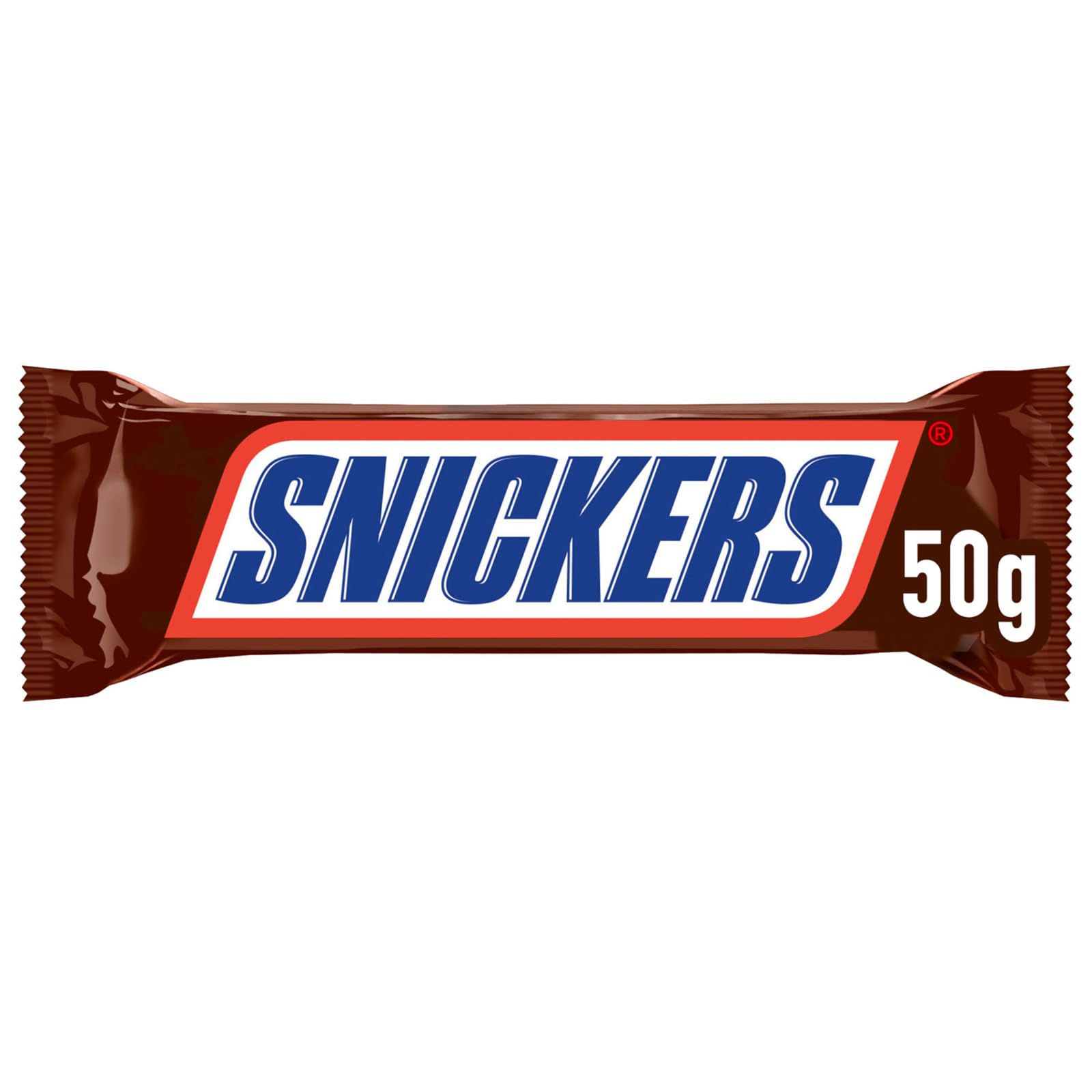 Snickers Schokoriegel, Karamell & Erdnüsse, Vollmilch Schokolade, Großpackung, 32 x 50g