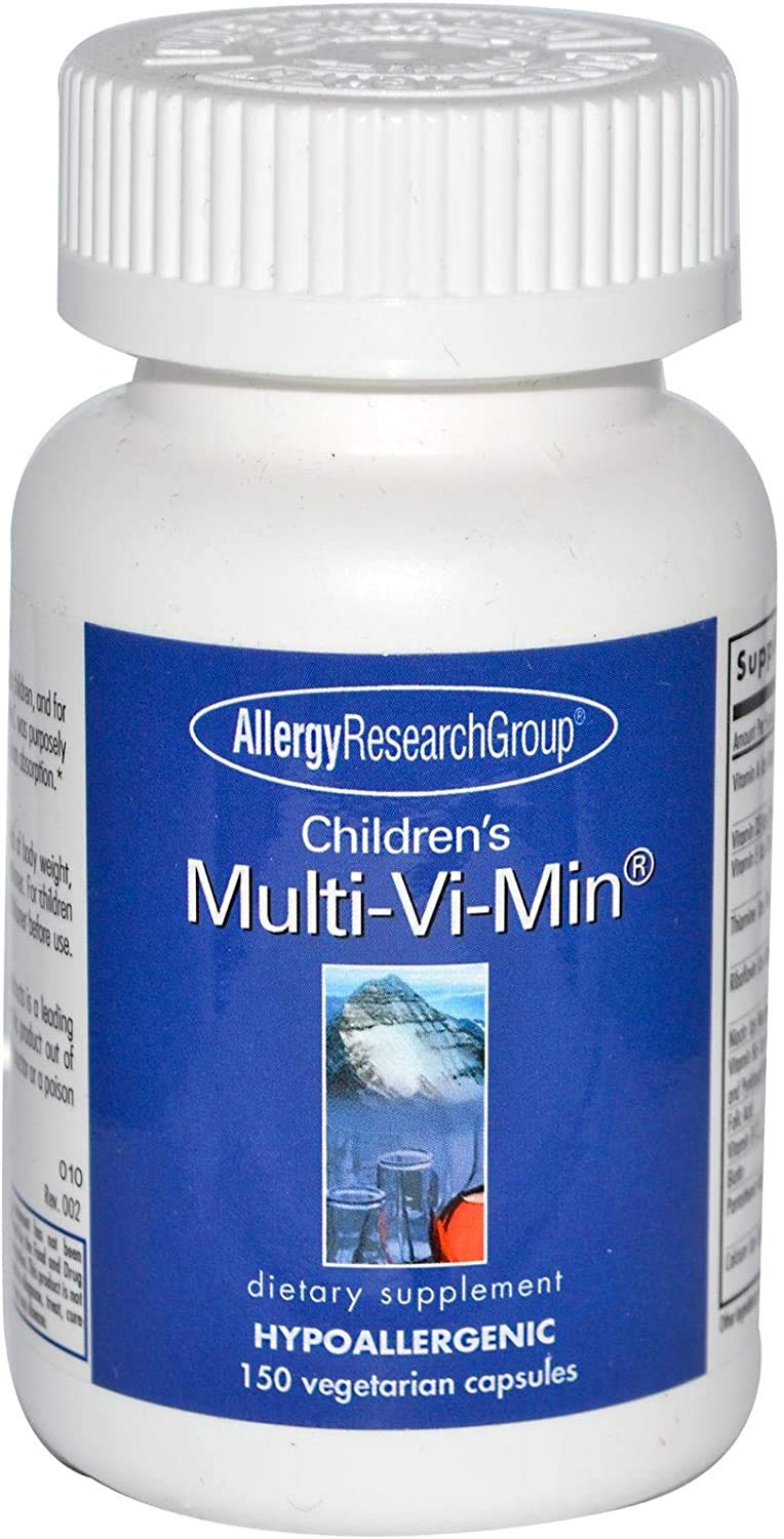 Allergy Research Group Children's Multi-Vi-Min, 150 Vegetarian Caps
