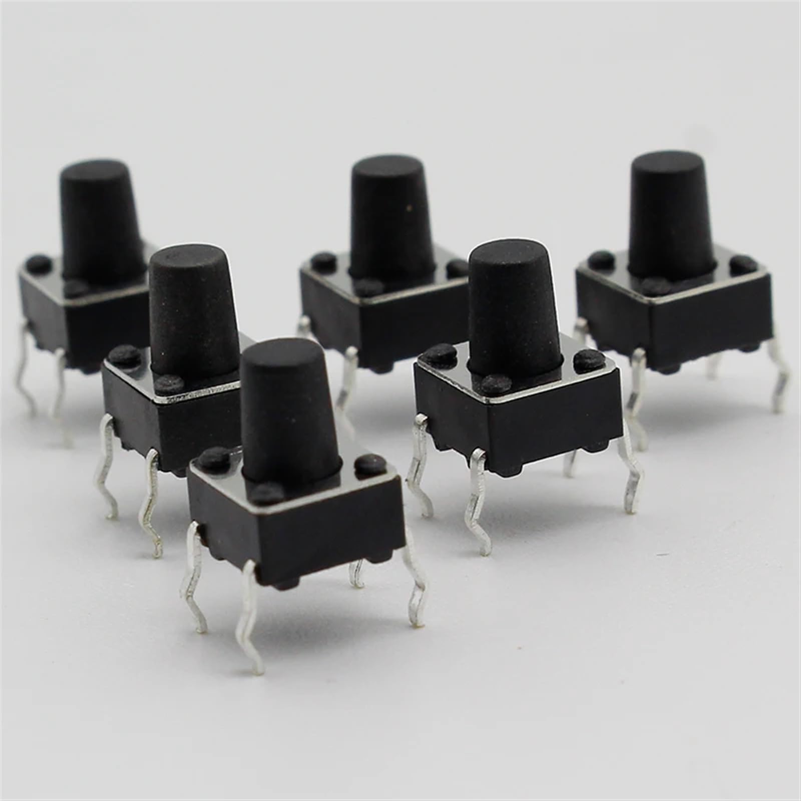 Micro interruptor tactil 6x6x8mm de 4 pines para reparacion electronica DIP 6