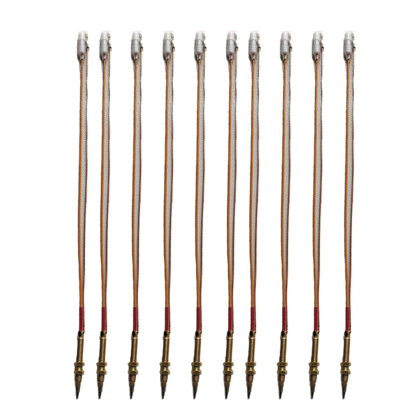 Kalttoy Multicolor Multipurpose 33Cm Length Sturdy Copper Stove Probes With Long Time Use And Easy Setups Daily Casual Use Home Cooking Tool