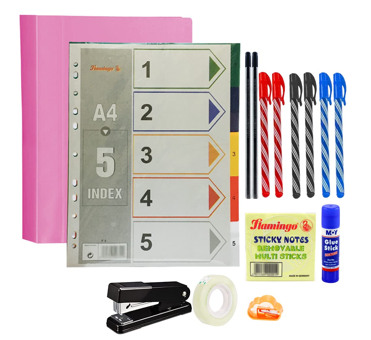 A to Z - Back to School Stationery Set - 15pcs