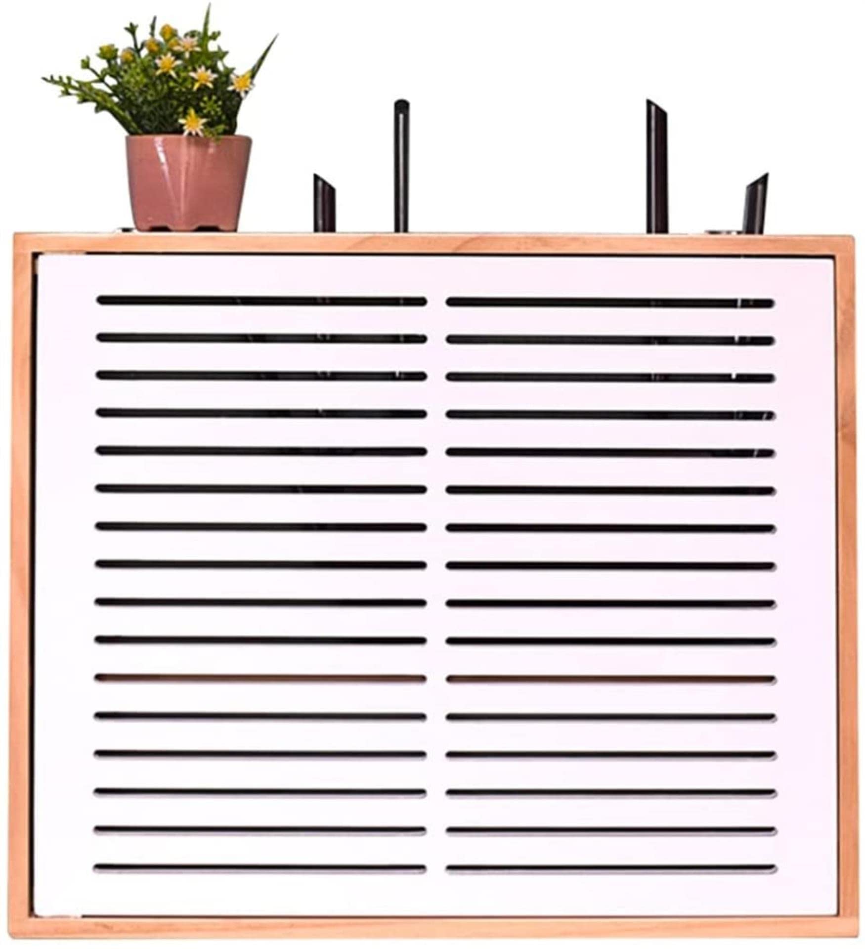 Caja de almacenamiento de la oficina que elimina enredos de cables