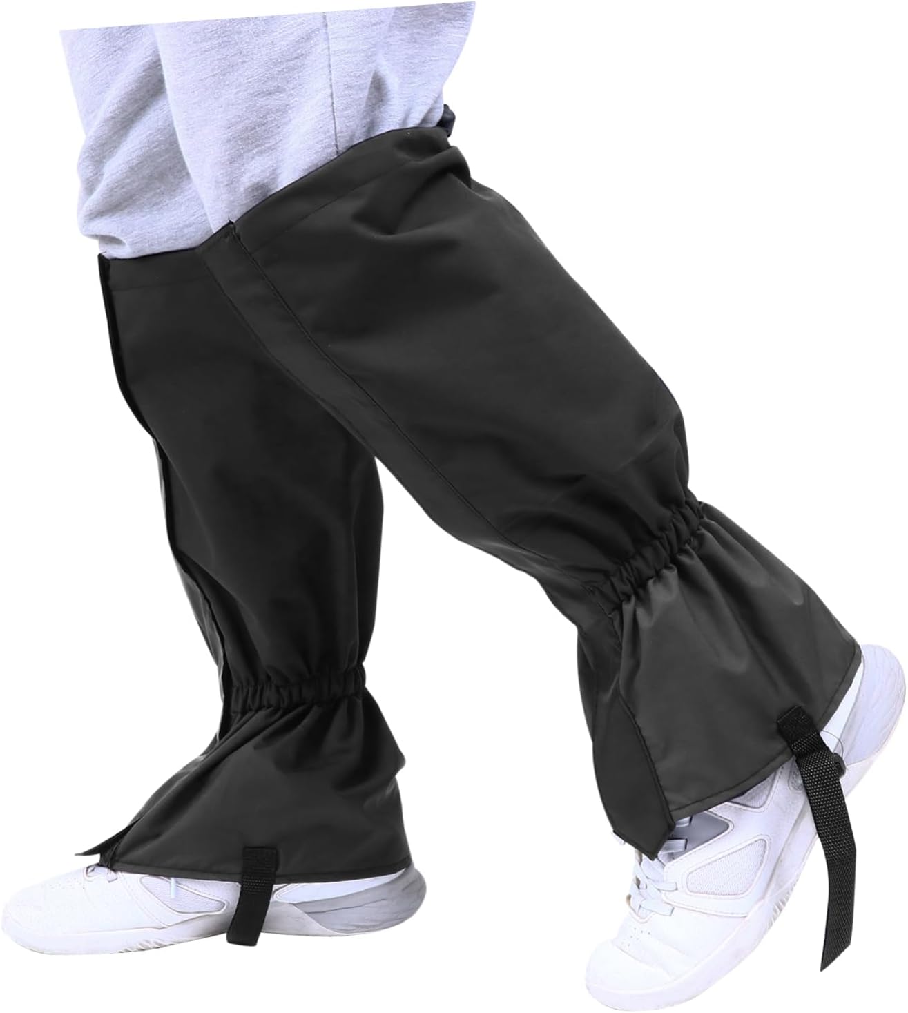 Snow Shoe Covers 1 Pair Boot Shoes Gaiters Leg Cover Foot Strap Windproof