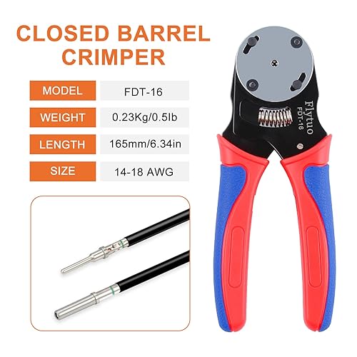 Miniatura 4 de Deutsch Kit de conectores con herramienta de prensado, 636 piezas, conectores DT de 2/3/4/6/8/12 pines, herramienta de extracción, contactos de