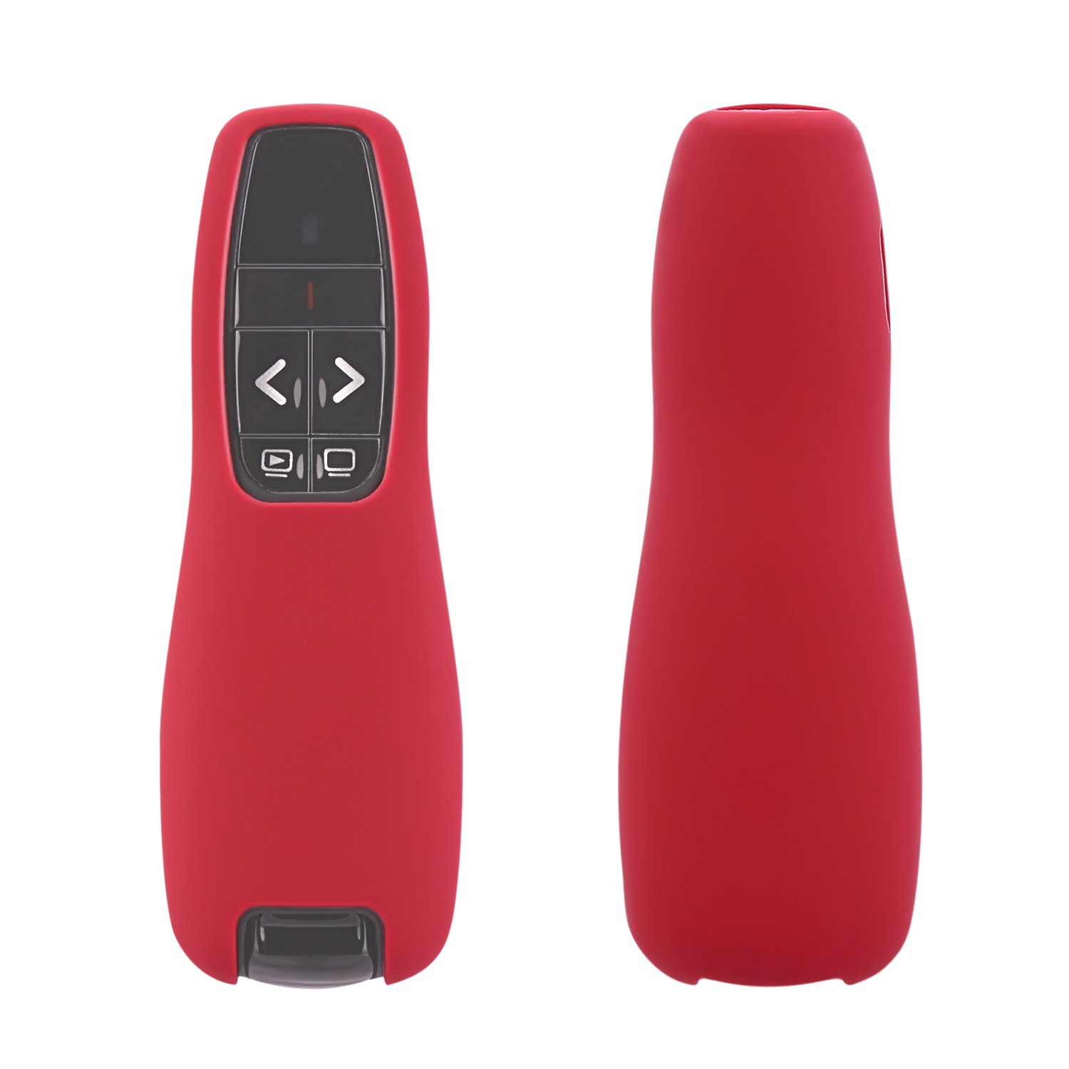 MoimTech Silicone Case for Logitech Wireless Presenter R400, Anti-Slip and Shock Proof Silicone Cover for Logitech R400 Presenter Remote Control