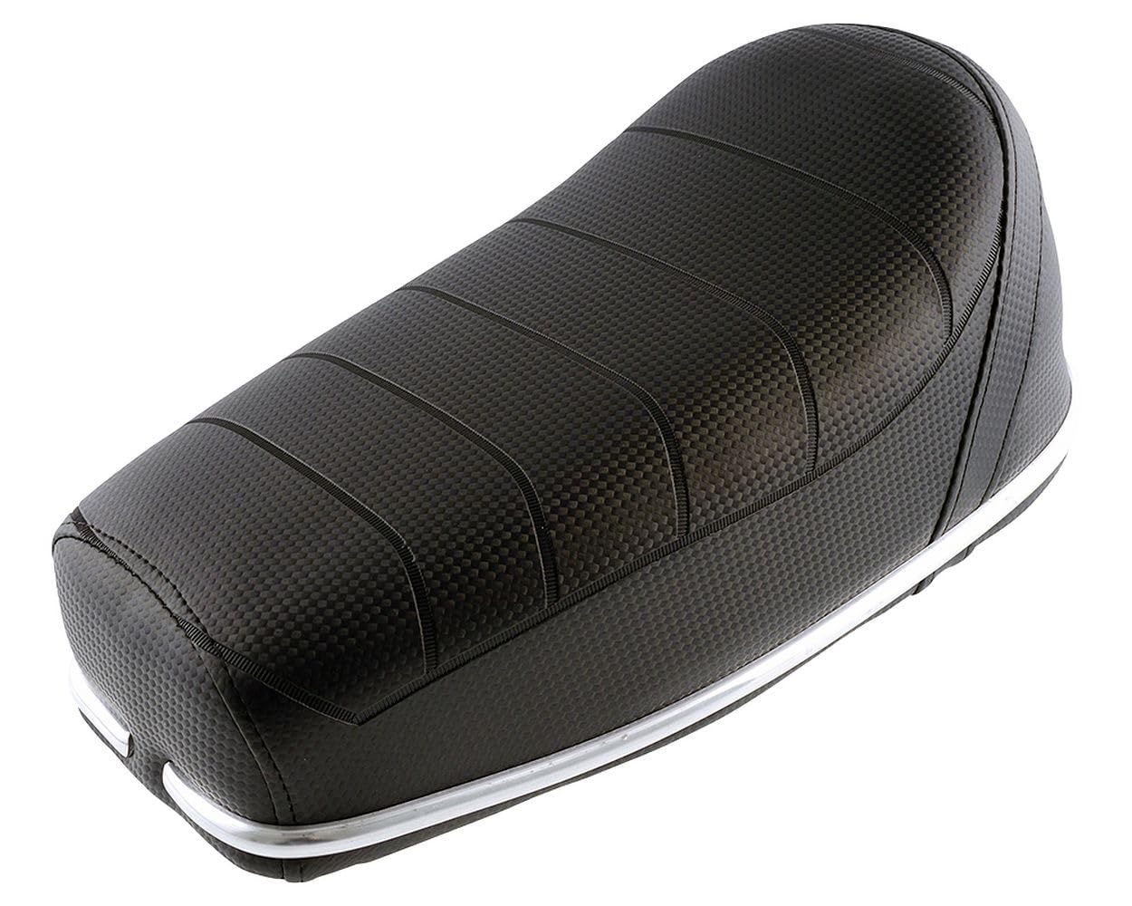 2EXTREME banc de selle avec housse de style Carbon compatible pour Mofa, Moped etc.