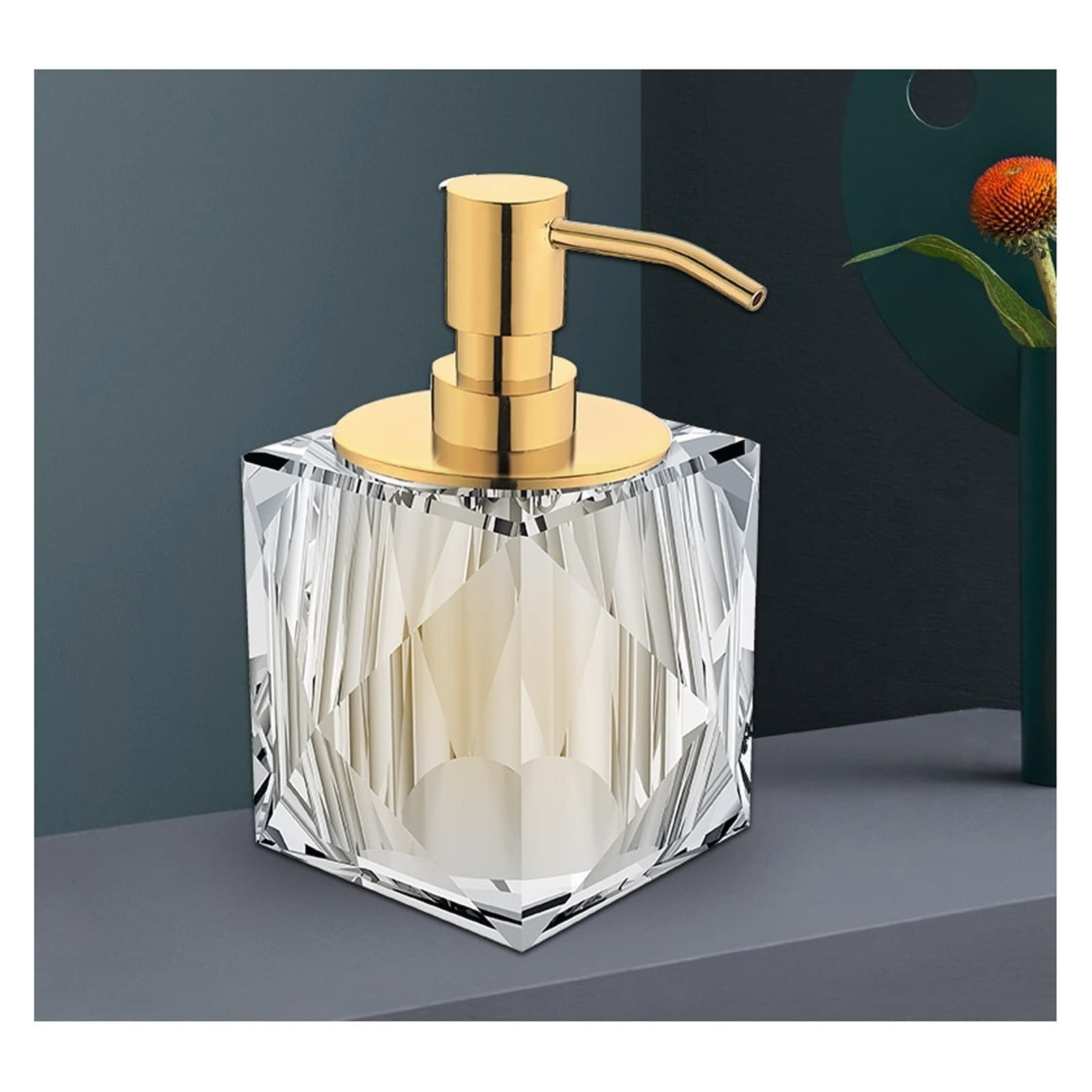 Distributore Di Sapone Da Cucina Dispenser for sapone for uso domestico, distributore di sapone ricaricabile, bottiglia da bagno, può essere utilizzato in cucina e albergo 8.8oz Distributore Di Sapone