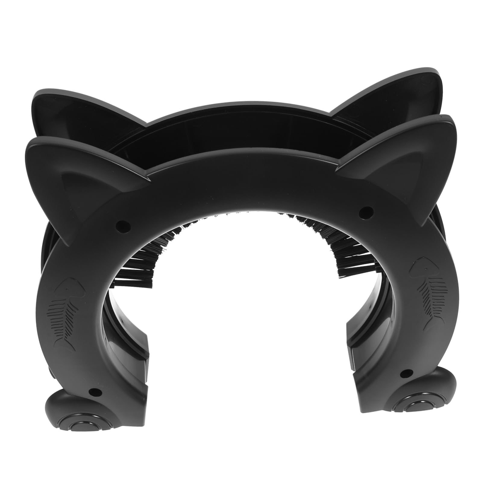 Puerta de gato interior con cepillo Happyyami para perros pequeños y mascotas