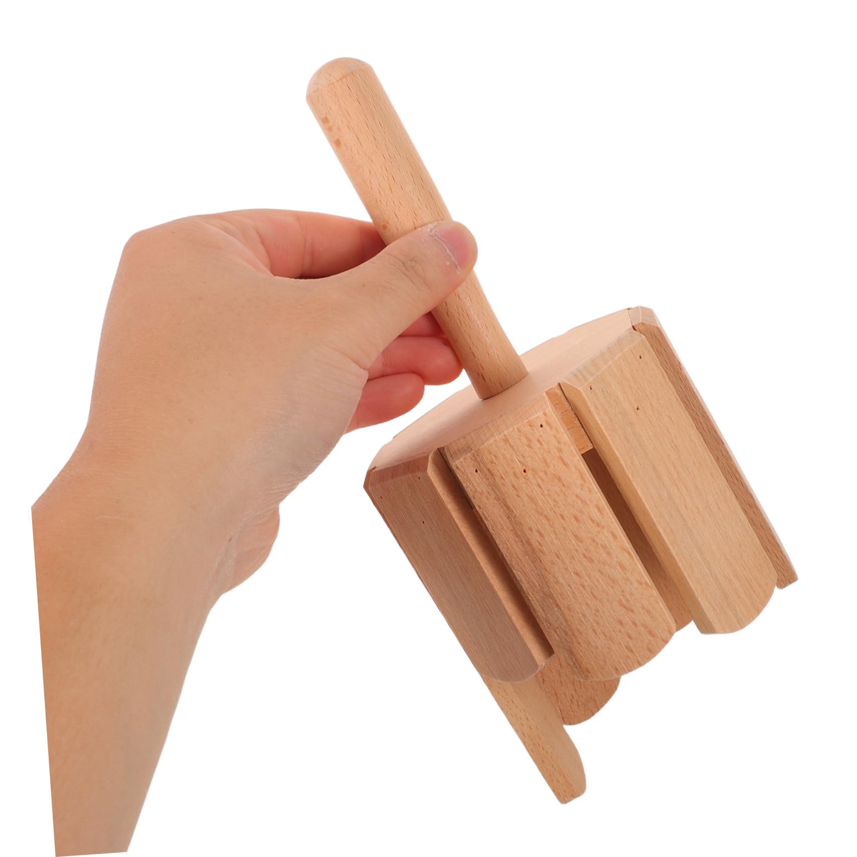 Beaupretty 2 Piezas De Ritmo Musical - para Herramientas Orff Juguetes para Pequeños Instrumento De Aprendizaje De Educación Temprana Instrumentos De Percusión De Madera para
