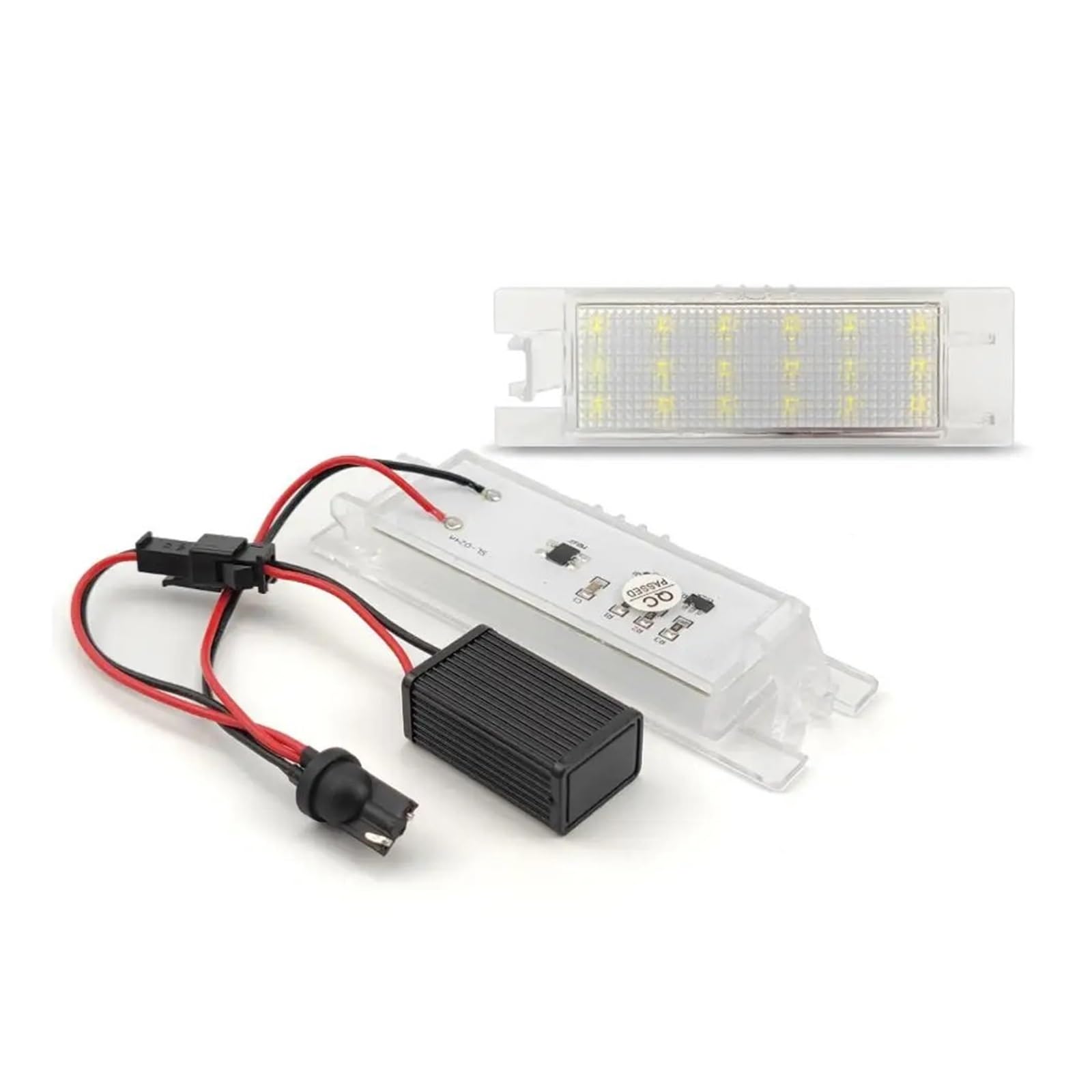 License Lamp Taillight For Opel For Astra K J H For Corsa D E C For Meriva A B For Vectra For Zafira 2000-2017 2pcs LED White Number License Plate Light