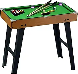 Brinquedo Infantil Mesa de Sinuca Master em Madeira com Led Zippy Toys - 11112