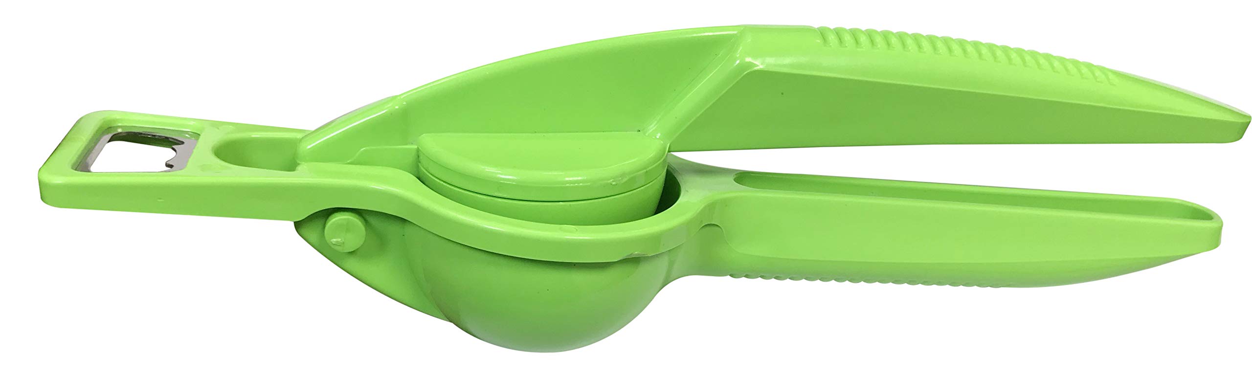 Raj Plastic Lemon Squeezer with Opener, CALS01, 22CM, Lemon Squeezer, Plastic Manual Hand Juicer Press