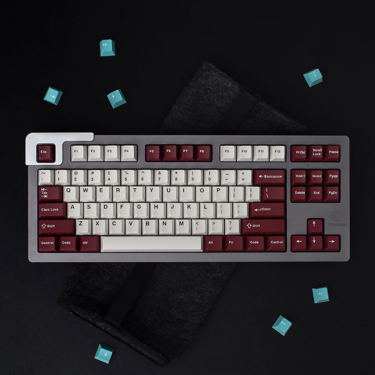 Juego de Teclas Yuru de 163 Teclas Cherry Double Hot para Teclado mecánico ISO ANSI 95% 75% 65% 60% Cherry MX Switches
