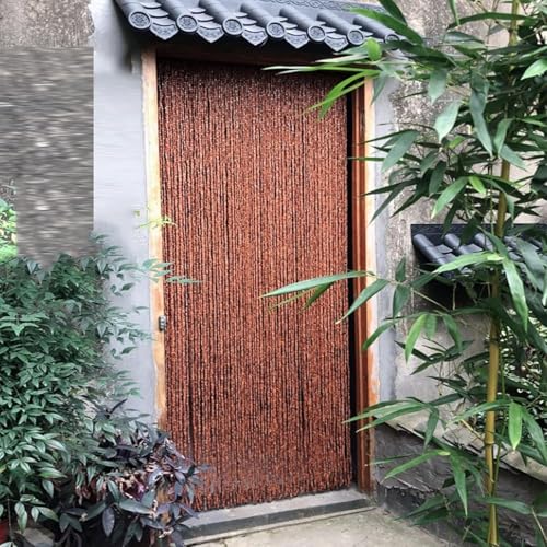 Rideaux de perles de porte 80x100cm pour bloquer les regards indiscrets - 4