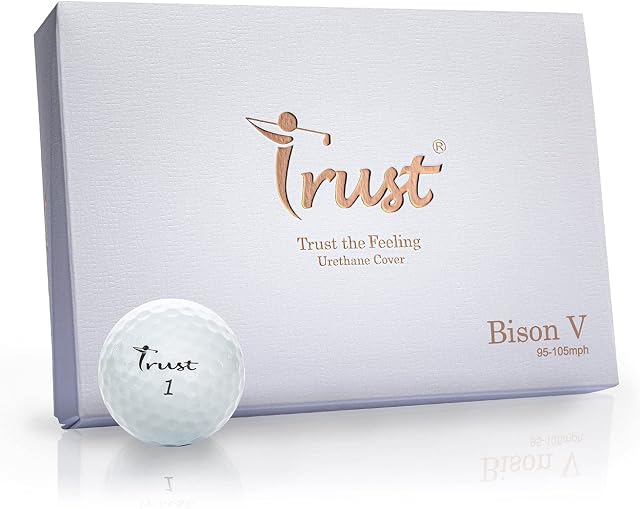 Trust Bison V 2022 K8 Edition- Soft Feeling. Urethane Cover with Reactive Core, Swing Speed 95-105 mph