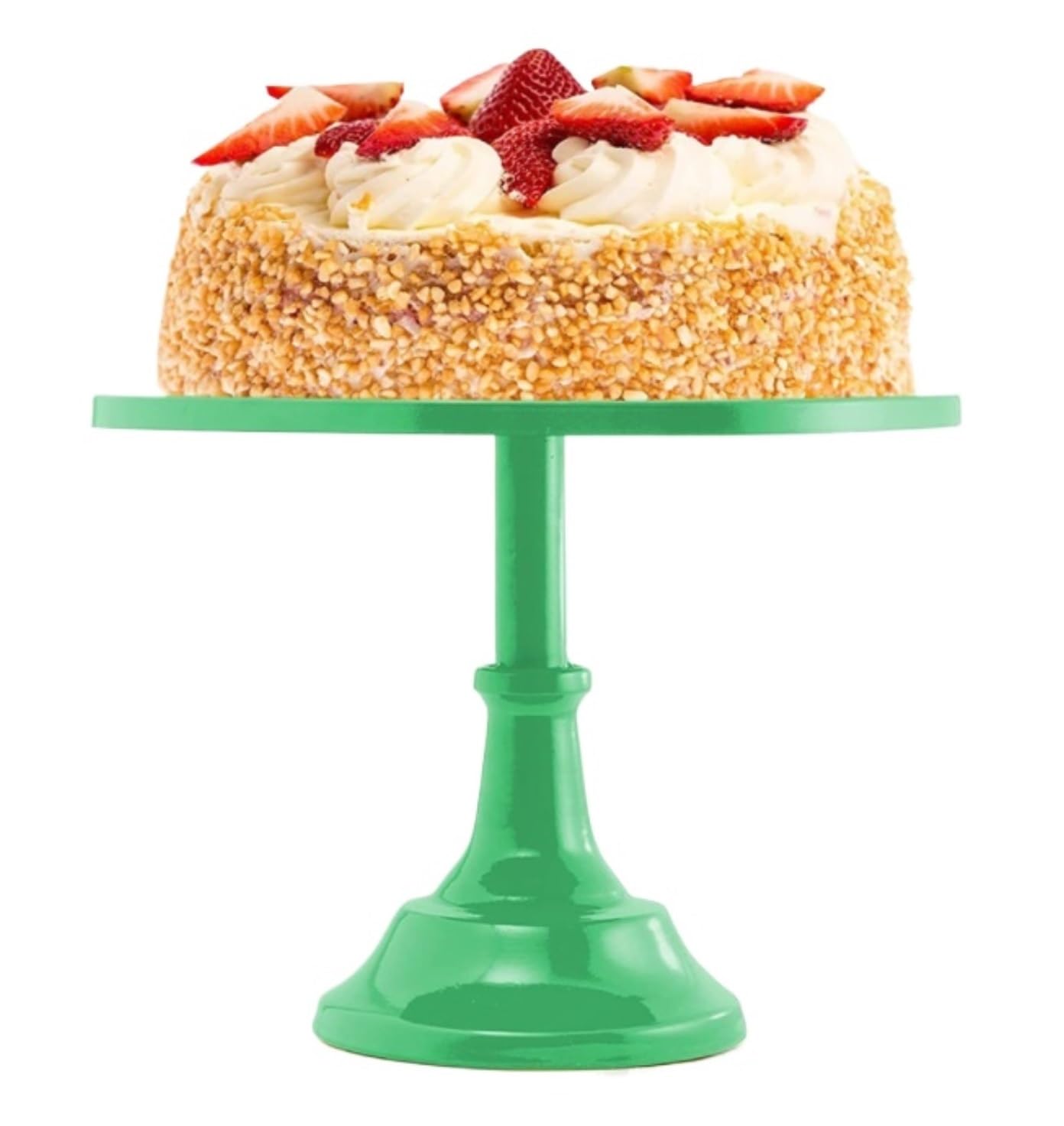 Soportes Para El Té De La Tarde Expositor Redondo De Hierro For Tartas, Magdalenas Y Postres, Bandeja For Mesa Para CumpleañOs, Bodas Y Fiestas(Grün)