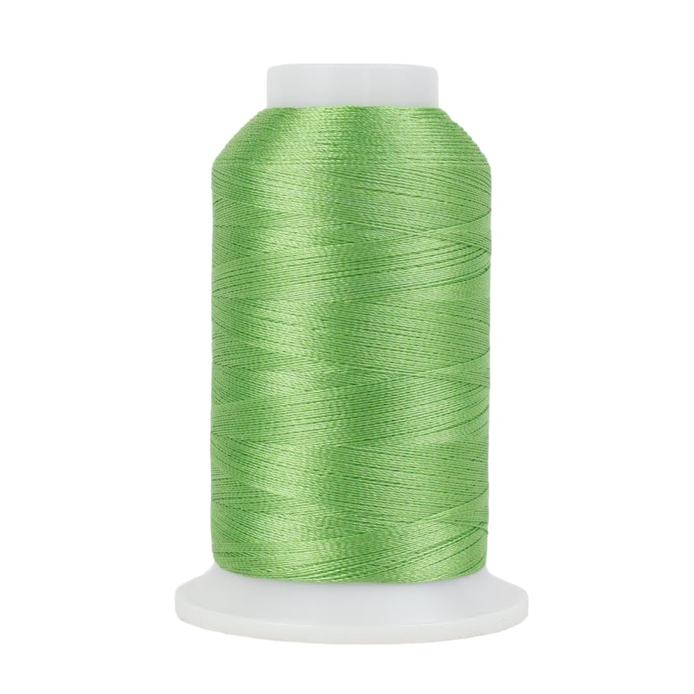 Element Thread Club 40wt Machine Embroidery Polyester Thread | 1000m (1049yd) | Glossy | Wasabi