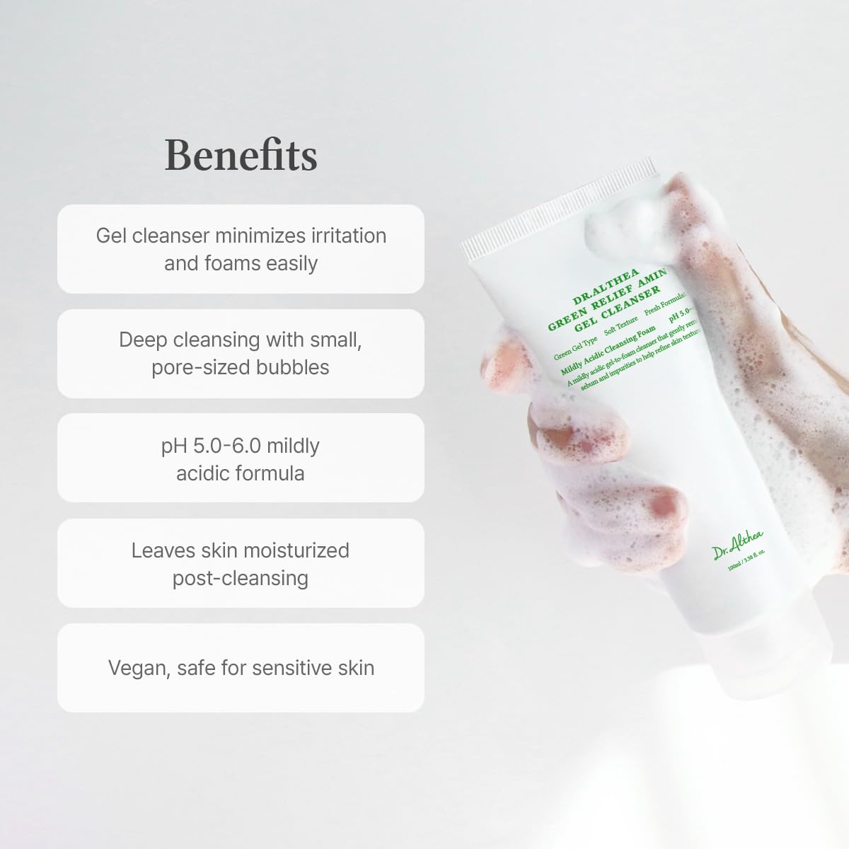 Dr.Althea Green Relief Cleanser - Korean Skin Care -3