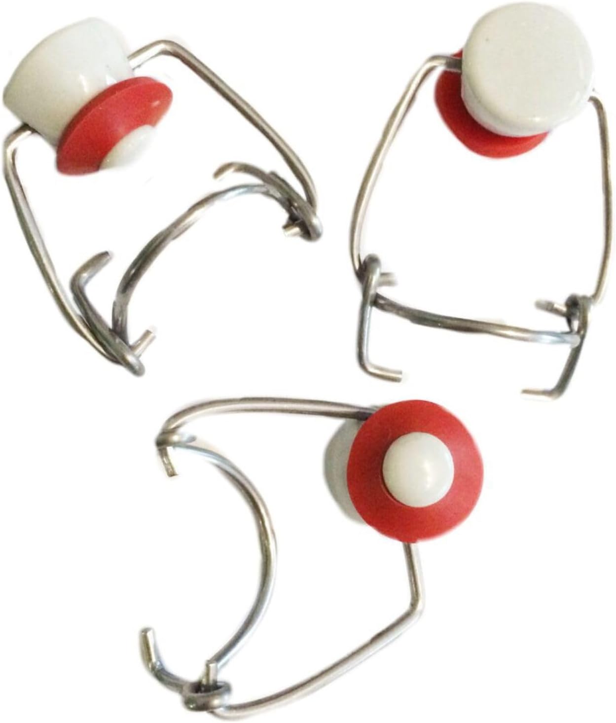 3 Replacement Ceramic Swing Stoppers for Traditional Glass Bottles