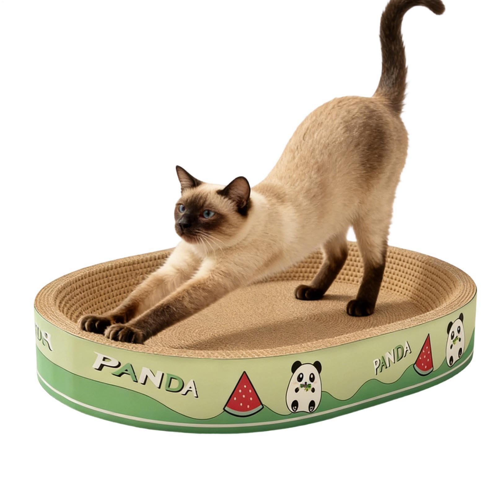 Cama Rascadora para Gatos Cama Rascador Ergonómico para Mordiscos | Silla o Tabla Rascador para Gatos Para Dormitorio, Balcón, Esquina, Suelo o Apartamento