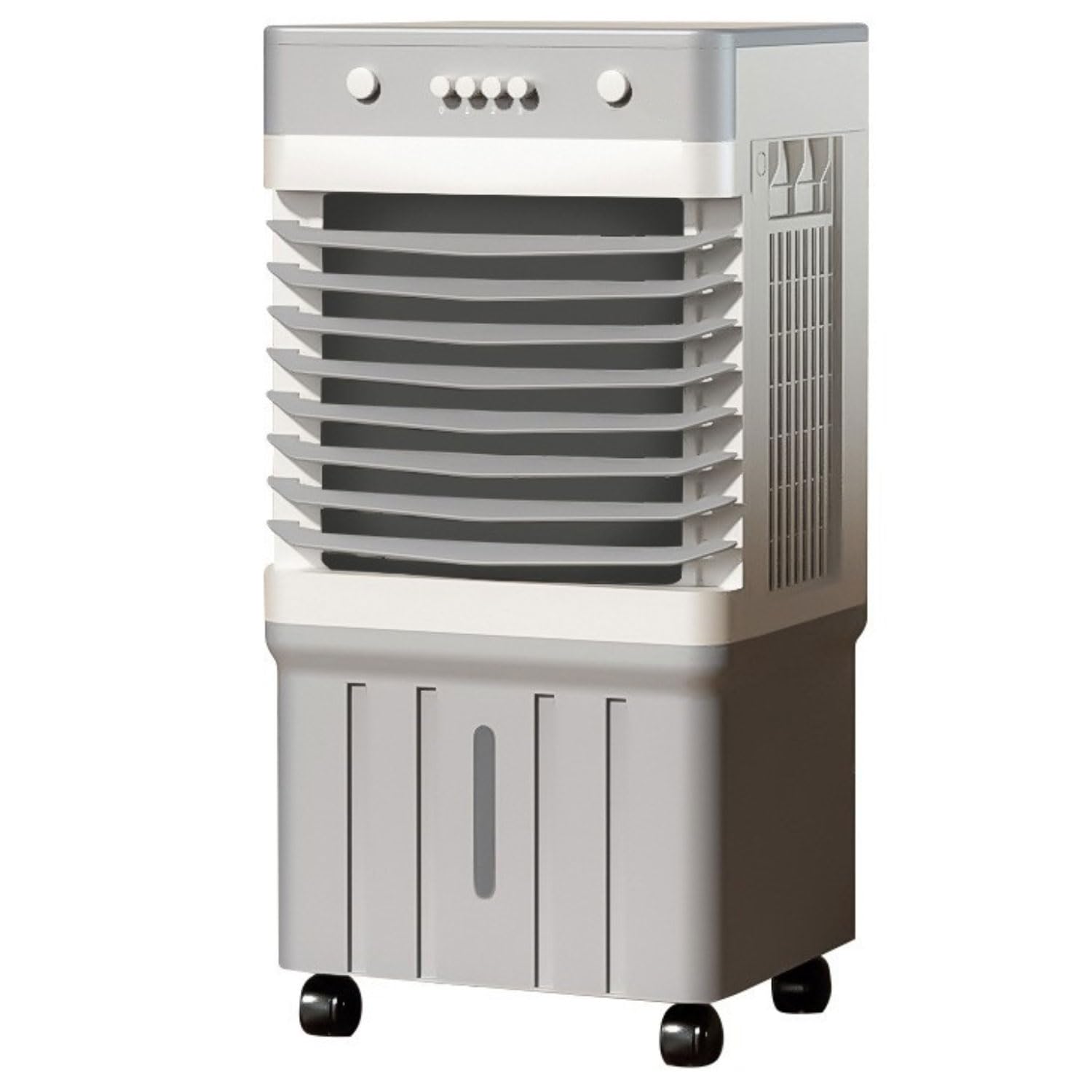 IEOWY Swamp Cooler Air Conditioner 3-IN-1 Evaporative Air Cooler with Large Water Tank 3 Modes 3 Speeds 12H Timer Cooling Fan with 120° Oscillating Low Noise Air Circulator for Bedroom Home Office
