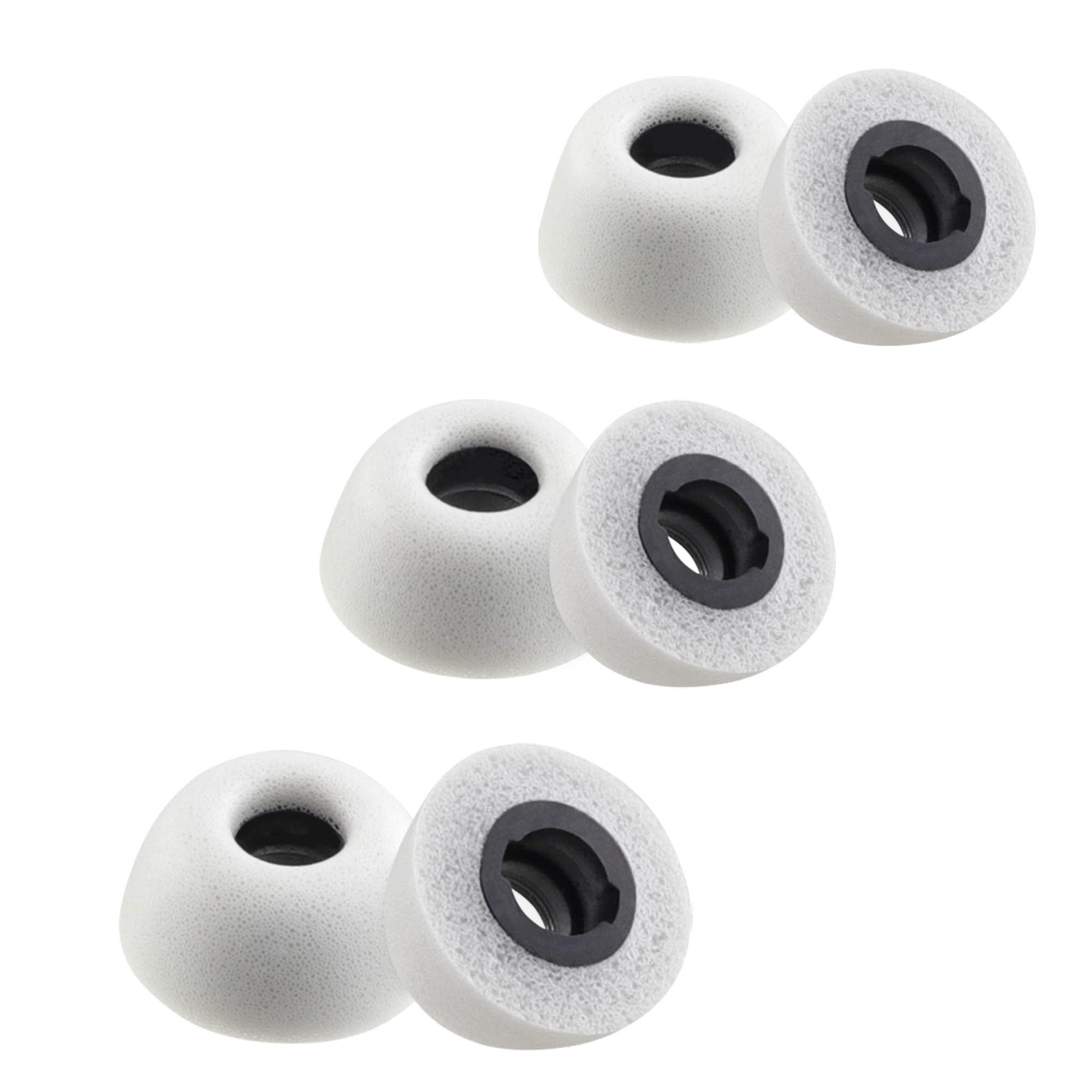 Almohadillas de espuma de repuesto para audio de estado entre Pro/entre 3ANC, máxima comodidad, 3 pares (S/M/L, gris)
