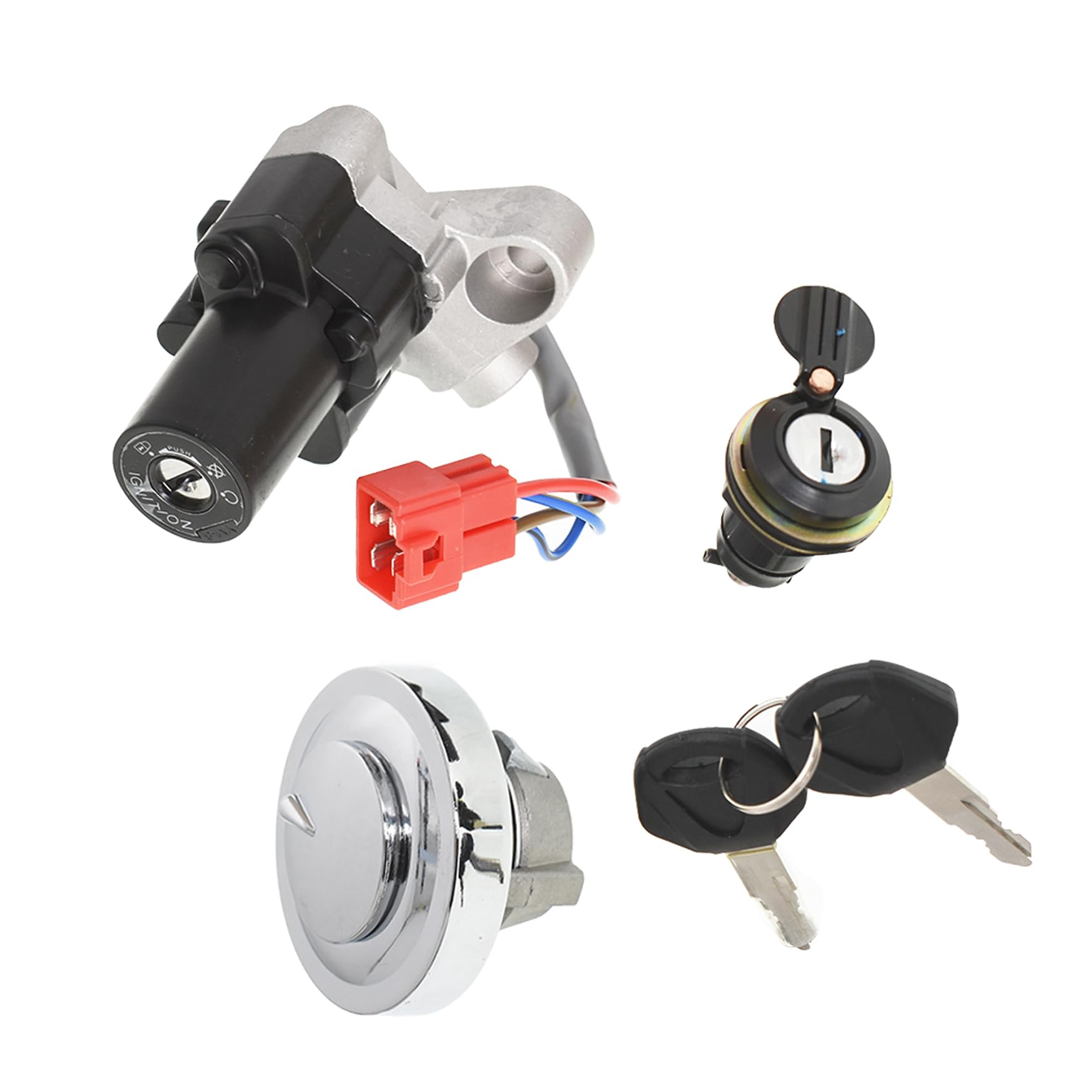 Amazon.com: Ignition Switch with Keys Replacement for Yamaha